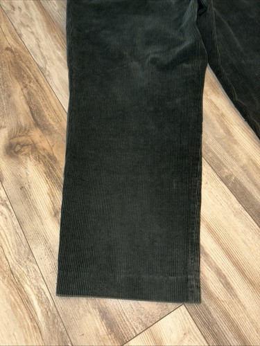 Vintage LL Bean 90s Wide Wale Corduroy Trousers Pants Men's 42x28 Skater Baggy - Picture 15 of 20