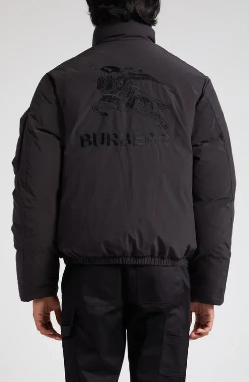 NEW Men's Burberry georgeham ekd down jacket in black size S