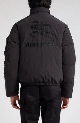 NEW Men's Burberry georgeham ekd down jacket in black size S