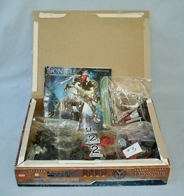 Lego Bionicle 8924 MAXILOS & SPINAX Toa Mahri 100% with Box and Manual