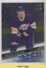 2020-21 Upper Deck Extended Series Young Guns Silver Foil Austin Strand READ fv4