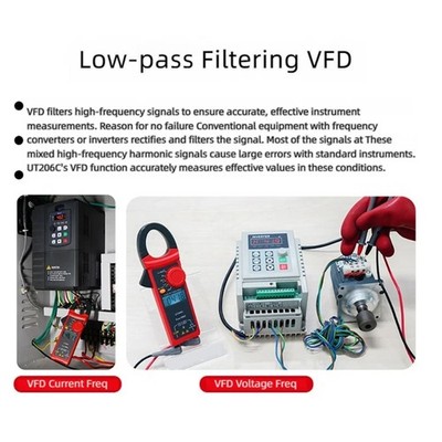 6000 Counts Digital Clamp Meter 1000A Current Tester Voltmeter Ammeter Electric