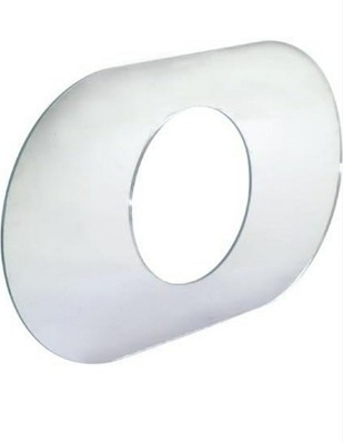 EZ-Flo 34041 Mirror Finish Faucet Hole Cover For Single Hole conversion of behin