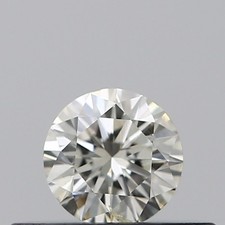 GIA Certified 0.22 Ct Natural Loose Diamond Round Cut 3.9 mm K Color I1 Clarity 637.50 per carat