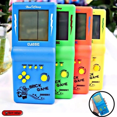 Portable Classic Game Console BRICK GAME Handheld Players Nostalgic Educational*
