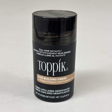 TOPPIK Safe  Natural Hair Building Fibers All Hair Types 0.42 oz Light Brown 54