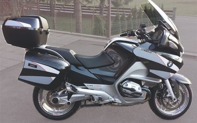 for BMW R1200 RT DECAL SET 2004-2008 LIGHT GRAY/GRAY/RED LINE