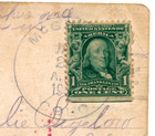 McGUIRE, COLO. TYPE 3/1 DOANE CANCEL. DPO. TOWN NEVER EXISTED. VERY VERY RARE. — photo 1