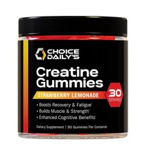 Creatine Gummies - 90 Vegan Friendly Chews - USA Made - Boosts Recovery - Bui...