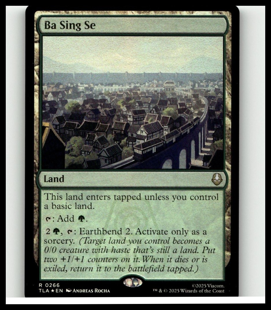 Prerelease Cards #266 Ba Sing Se Foil