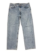 Vintage Levis 505 Made In USA Medium Stonewash Blue Denim Jeans 90s Mens 40 x 30