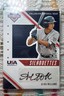 2020 USA Baseball - Silhouettes Signatures Alika Williams 81/199 (AU, MEM, RC)