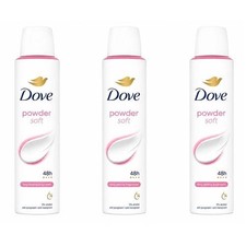 Dove 48H Anti-Perspirant Spray Powder Soft 150ml 3 Pack