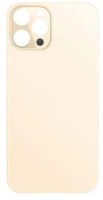 Rear Back Glass Replacement Gold Compatible with Iphone 12 Pro Max 6.7 Inc