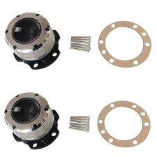 2x Locking Hubs For Toyota Pickup 4runner Land Cruiser 30 Spline Axles