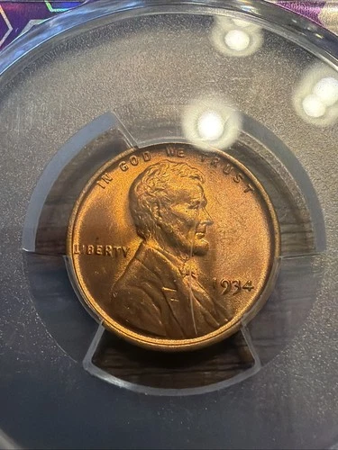 1934 1c MS 64 RD