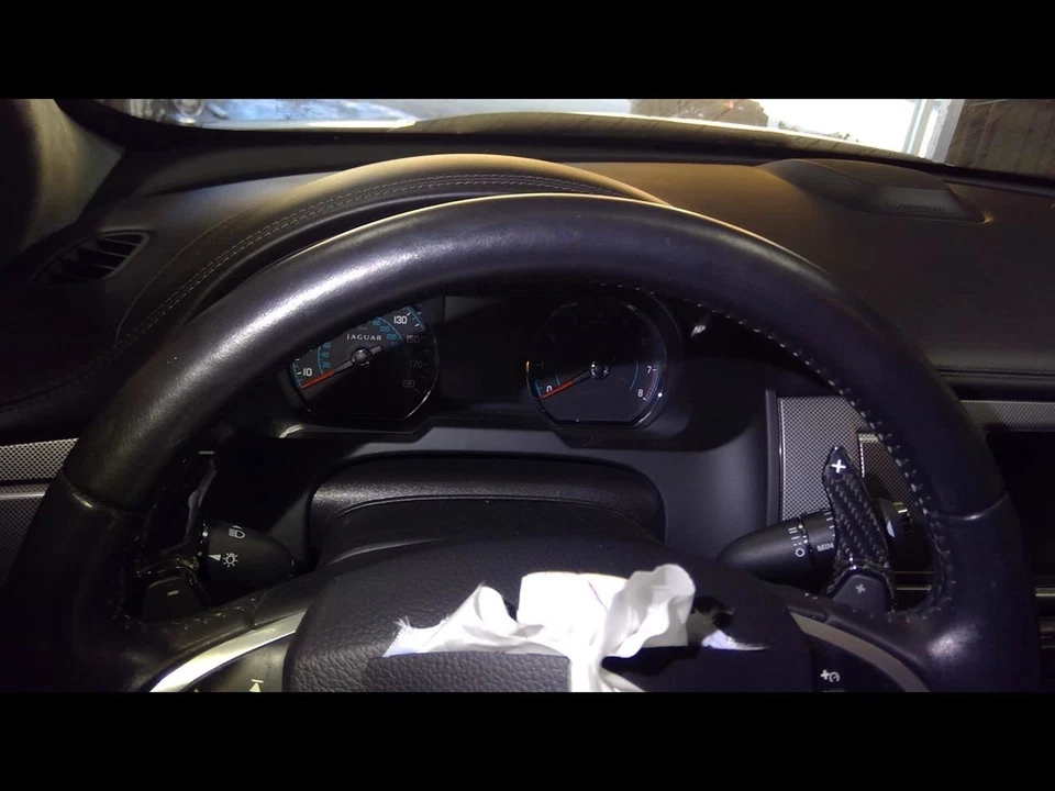 Steering Wheel Black Fits 2013 2014 2015 JAGUAR XFR 1478774 - Image 2 of 4