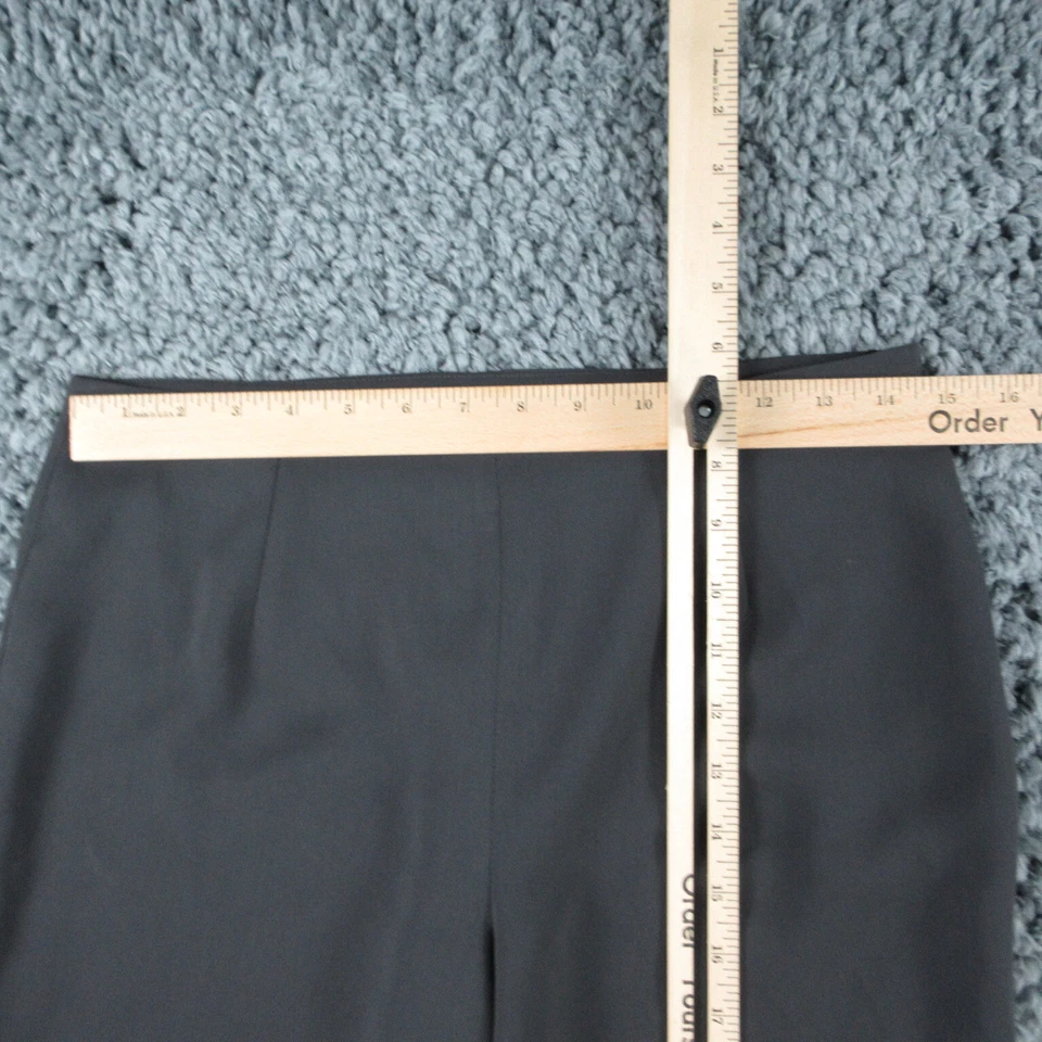 Yansi Fugel Pants Womens 6 Gray Side Zip Straight 29x27* - Image 3 of 4