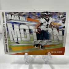 2023 Panini Rookies & Stars - Jalen Hurts Man in Motion #MM-14 - Eagles