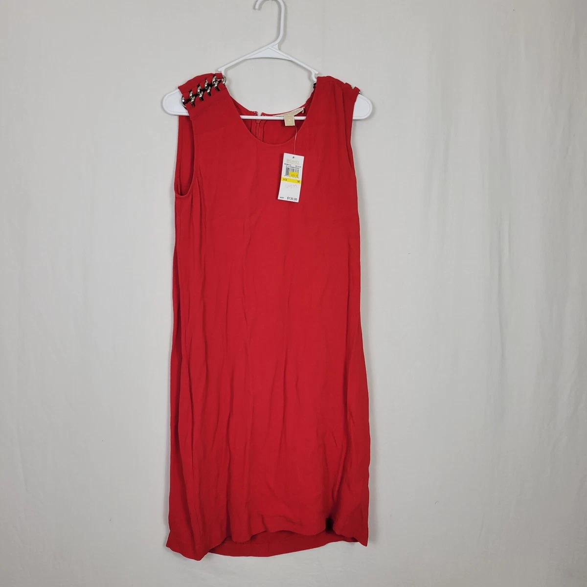 Michael kors red blaze dress deals