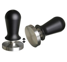 scarlet espresso Tamper »Perfetto« 35 lbs kalibriert schwarz eloxiertem Alugriff