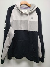 Champion Powerblend Coloblocked Hoodie Sz XL