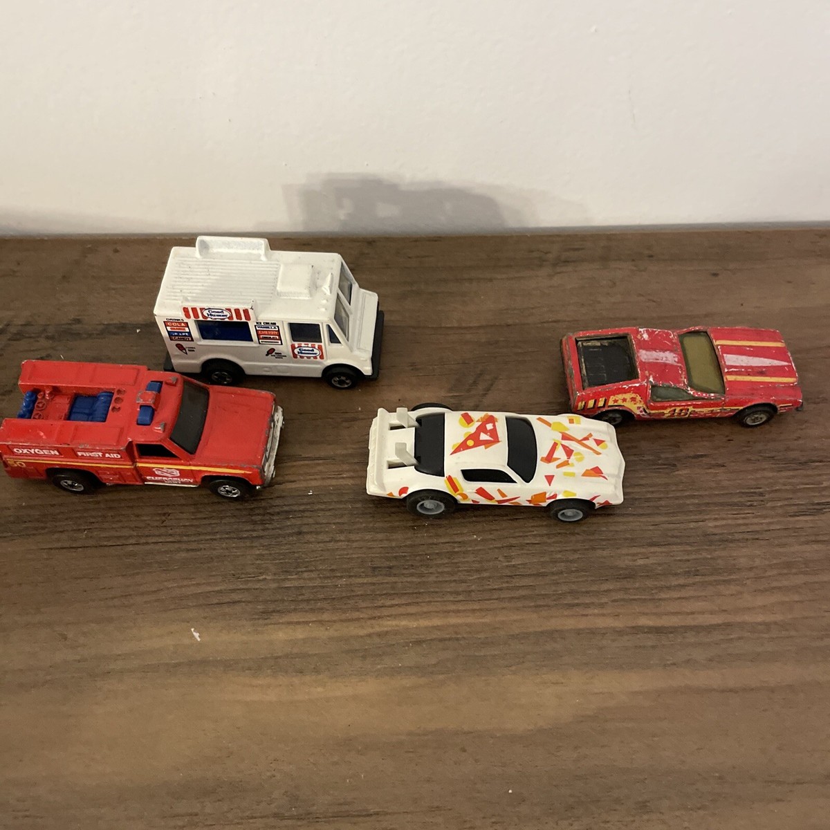 2 Vintage 1968 Hot Wheels Super Rally Car Carry Case By Mattel