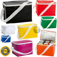 BORSA FRIGO Termica FRIGORIFERO per CIBO Bevande PORTA PRANZO a TRACOLLA Lattine