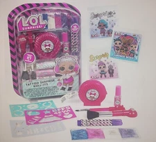 NEW L.O.L. Surprise! 311 pc Tattoo Surprise Roll-Its Kit w/ glitter, stencils +