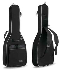 4/4 Akustik Gitarre Tasche Konzert Gitarre Gigbag Rucksack Tragetasche Schwarz