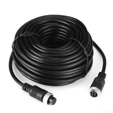 20M 4Pin Extension Cable 66Ft For 4PIN Reversing Rear View Camera Car Bus Truck