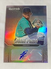 2022 Panini Prizm Draft Picks Silver Juan Pinto Auto #AU-JU Venezuela