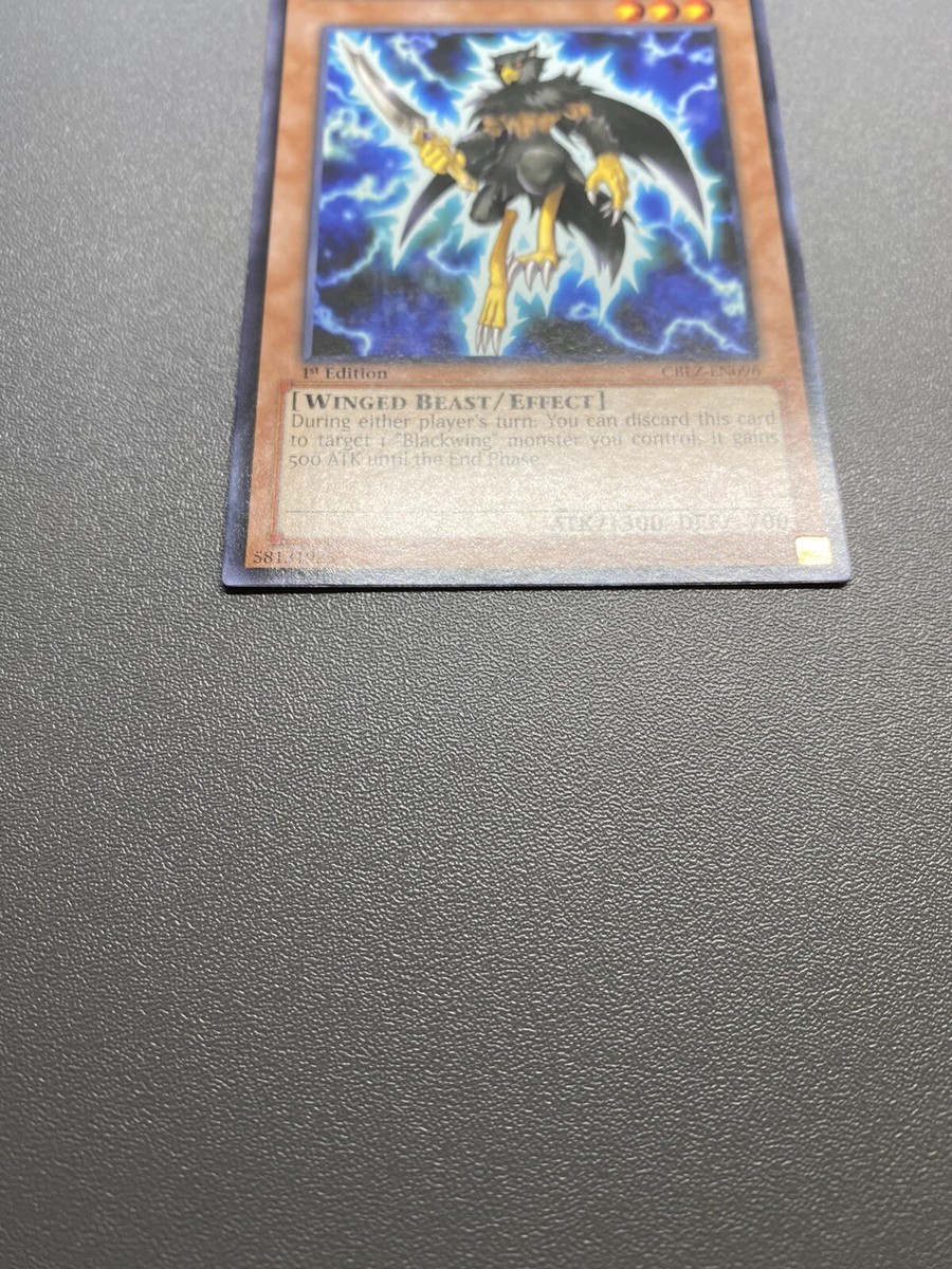 Yu-Gi-Oh! Blackwing – Damascus The Polar Night (CBLZ-EN096) – Rare, 1st Edition