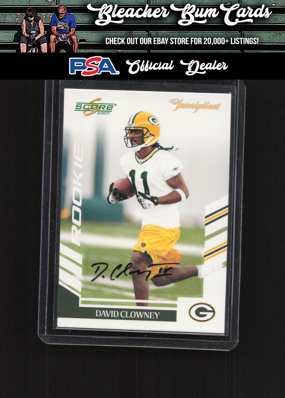 David Clowney Score #370 Inscriptions