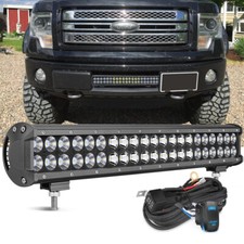 For Ford F150 09-14 Hidden Lower Bumper Grille 20 Led Work Light Bar Wiring