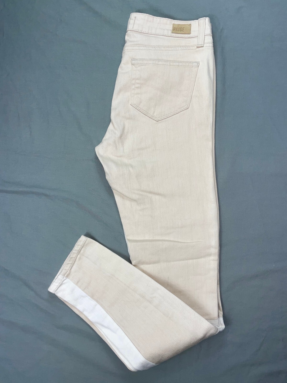 Paige Serenity Lightweight Patchwork Stretch Skin… - image 2