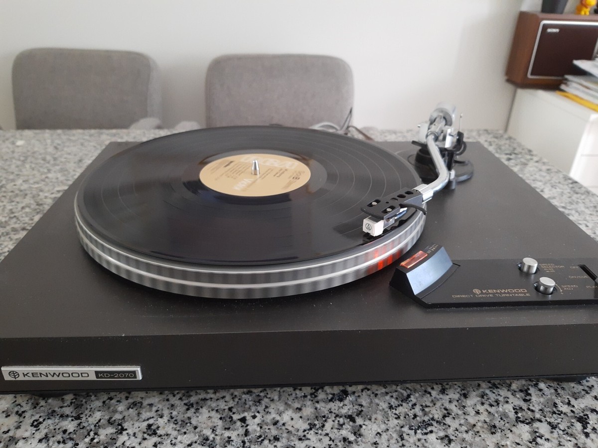 Kenwood KD-2070 Direct Drive Manual Turntable | eBay