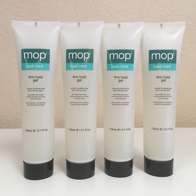 MOP Basil Mint Firm Hold Gel 5.1 oz /150 ml *