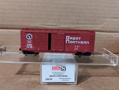 #ad Micro Trains #23210 Great Northern Boxcar N scale $13.77