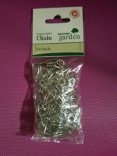 14" SPARE REPLACEMENT 3 STRAND CHAIN FOR HANGING PLANT BASKET GARDEN BIRD FEEDER