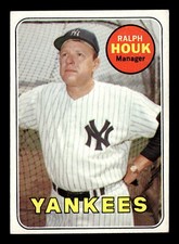 Ralph Houk 1969 Topps #447 New York Yankees Ex
