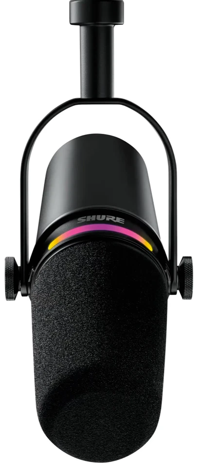 Shure MV7+-K Podcast Microphone With Customizable LED Touch Panel & DSP Features - Image 2 of 4