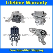 K4537 Motor & Transmission Mount Set 4pc For 2020-2022 Ford Escape 1.5L AWD AUTO