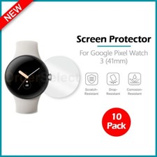 10-Pack LCD Ultra Clear Screen Protector for Android Google Pixel Watch 3 41mm 