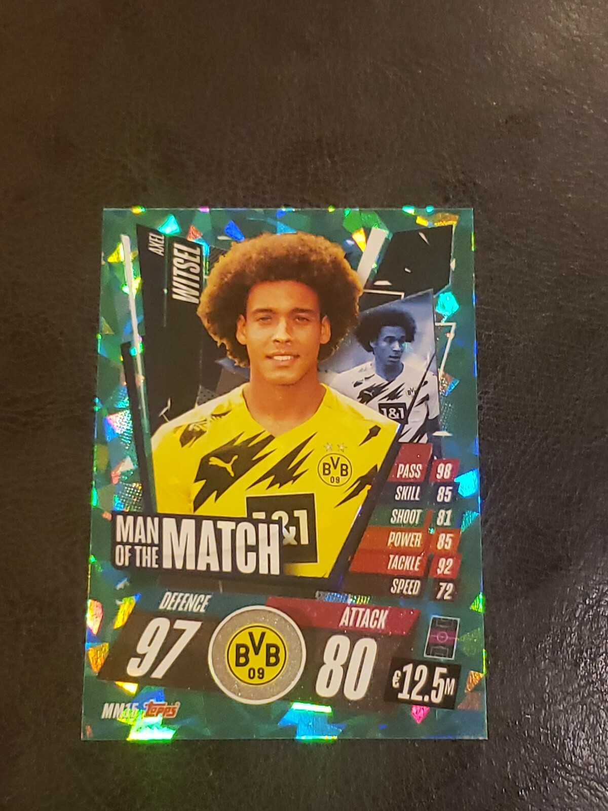 2020-21 Topps Match Attax UEFA Champions League Man of the Axel Witsel #MM15
