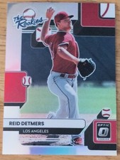 2022 Donruss Optic Reid Detmers The Rookies Silver Prizm Parallel # TR-10