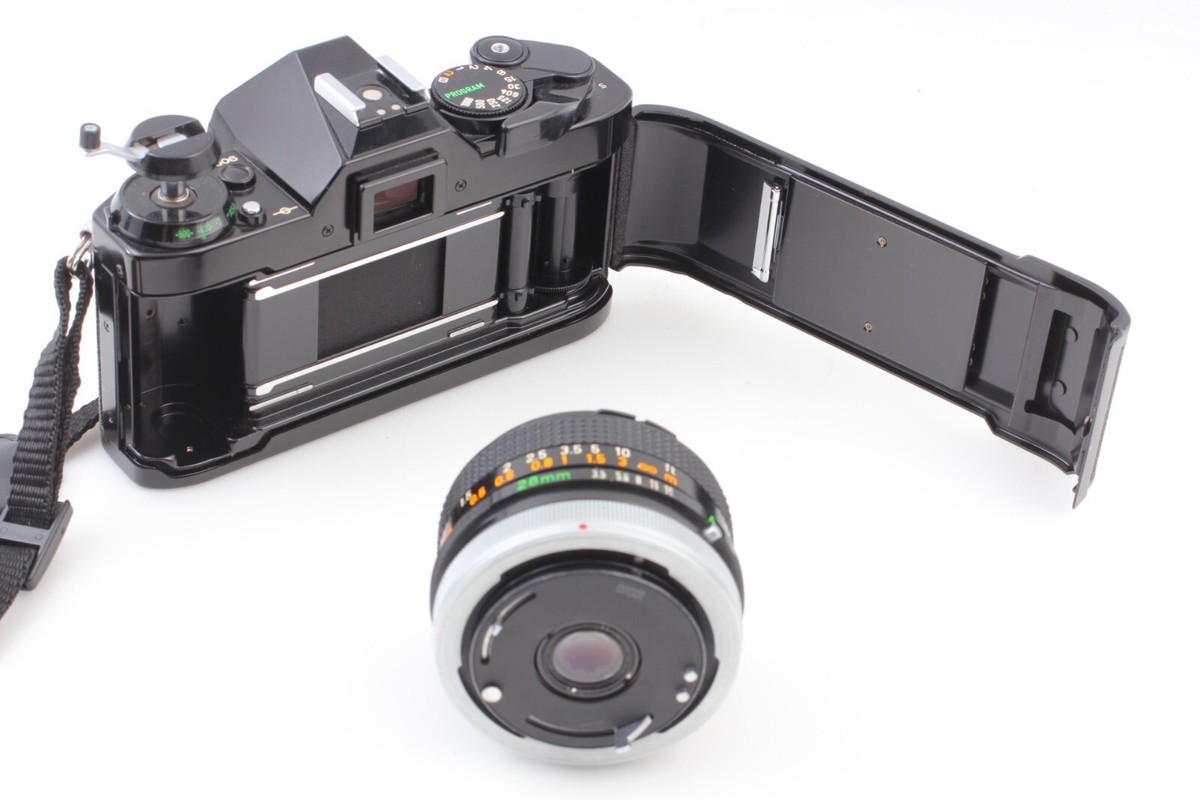 Canon lems AE-1 FD 28mm 1:2.8 キャノン キヤノン Canon New FD 28mm f2.8 MF Wide Angle Len For A-1, AE-1, AE-1