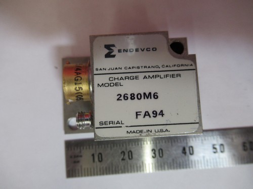 AMPLIFICATORE ENDEVCO 2680M6 AIRBORNE per ACCELEROMETRO COME DA FOTO X8-B-03 - Foto 2 di 5
