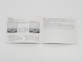 Golf Authentic Original NES Nintendo Manual Only