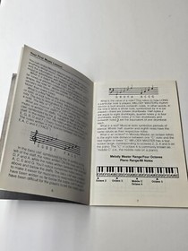 Vintage Vectrex Melody Master Game Manual Only by GCE 1983 Good Condition